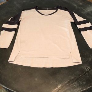 Free people loungewear long sleeve T-shirt